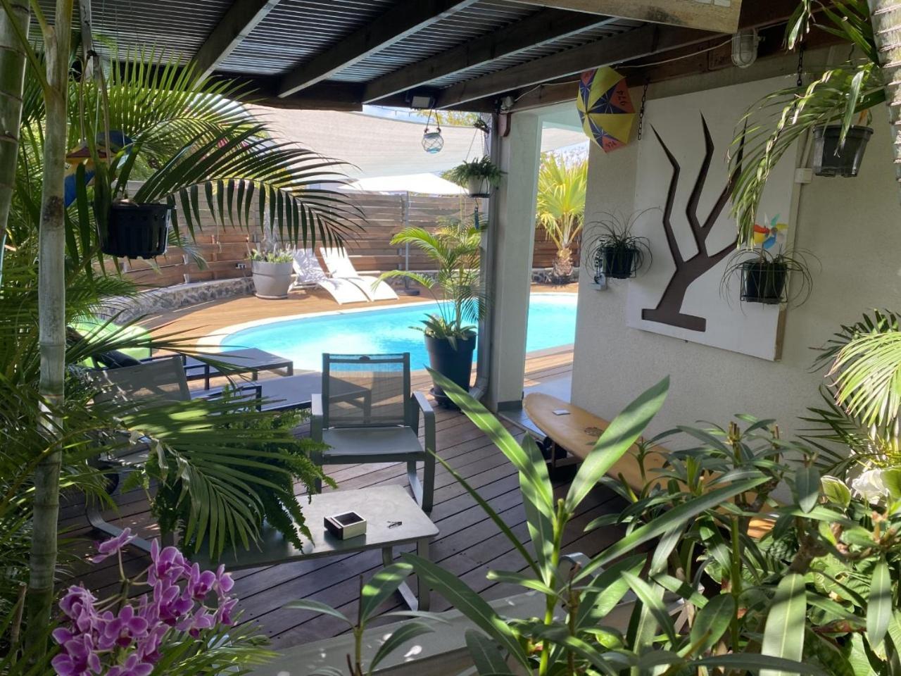 Ferienwohnung P'Ti Coin Zen Saint-Gilles-les-Bains Exterior foto
