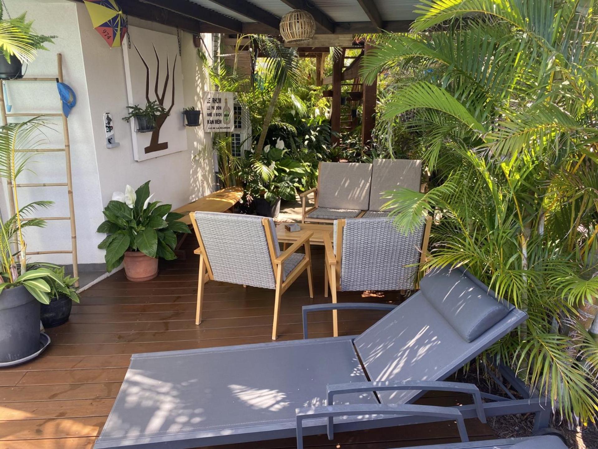 Ferienwohnung P'Ti Coin Zen Saint-Gilles-les-Bains Exterior foto